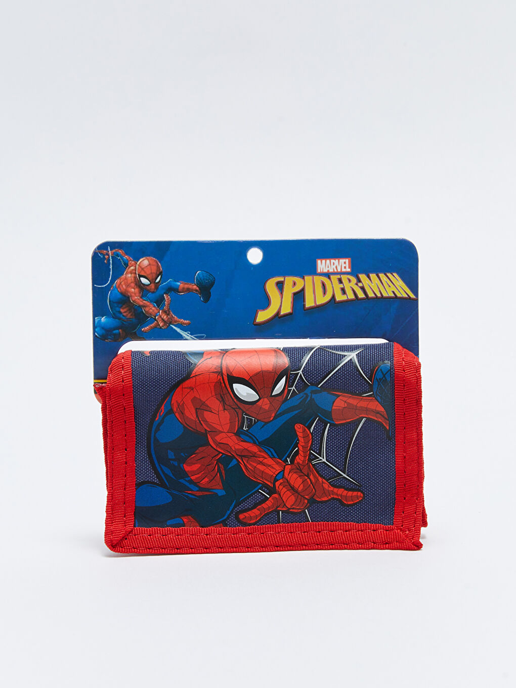 Lacivert Spiderman Lisanslı Erkek Çocuk Cüzdan