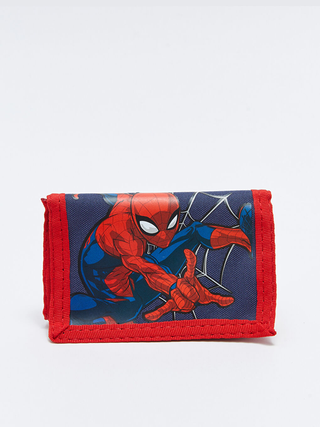 Lacivert Spiderman Lisanslı Erkek Çocuk Cüzdan-1