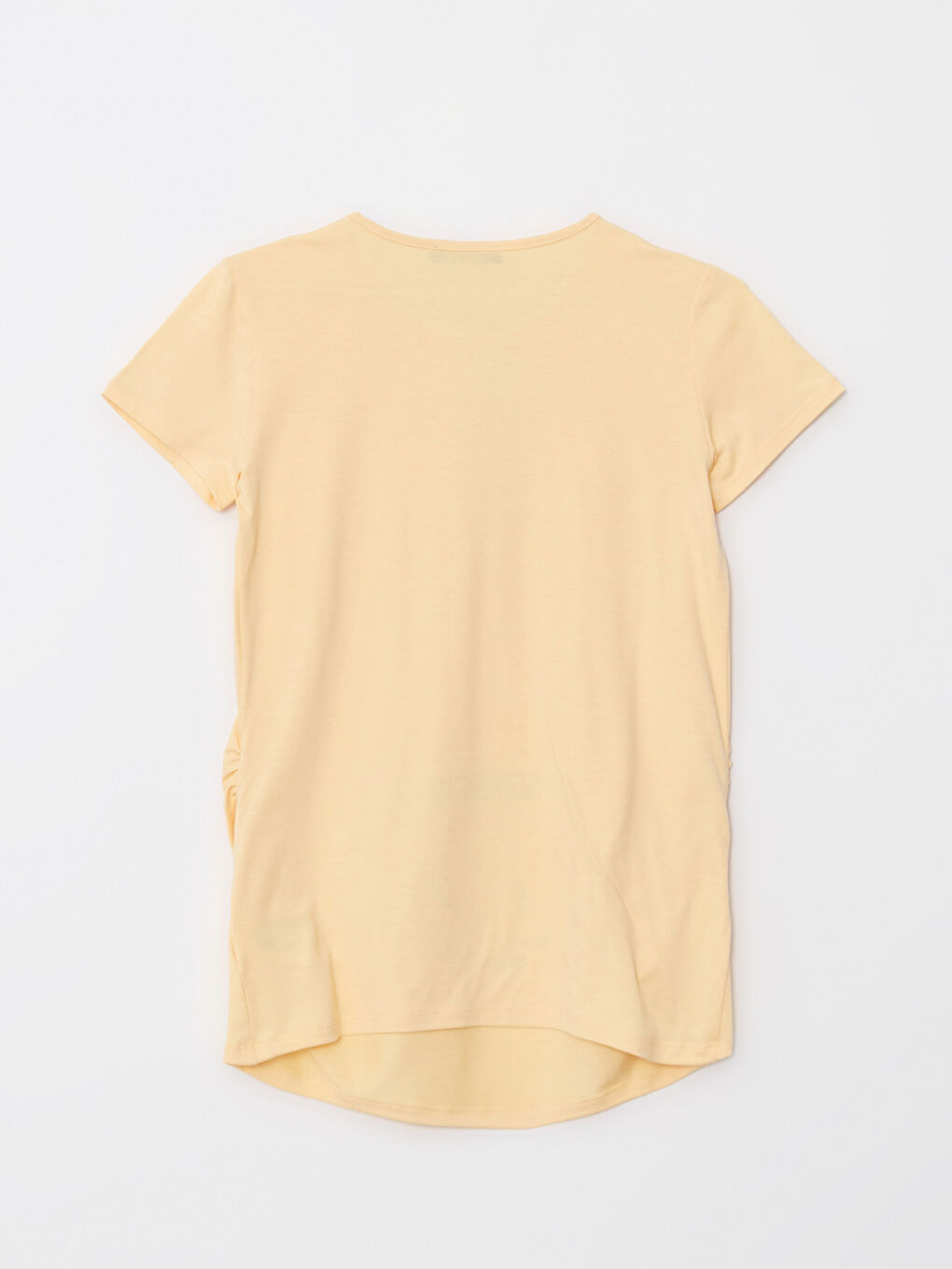 Crew Neck Printed Short Sleeve Maternity T-Shirt-6