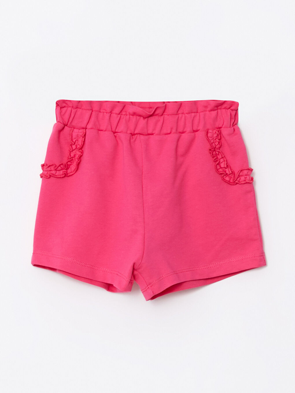 сәби қыздарға арналған серпімді белдікті шолақ шалбар