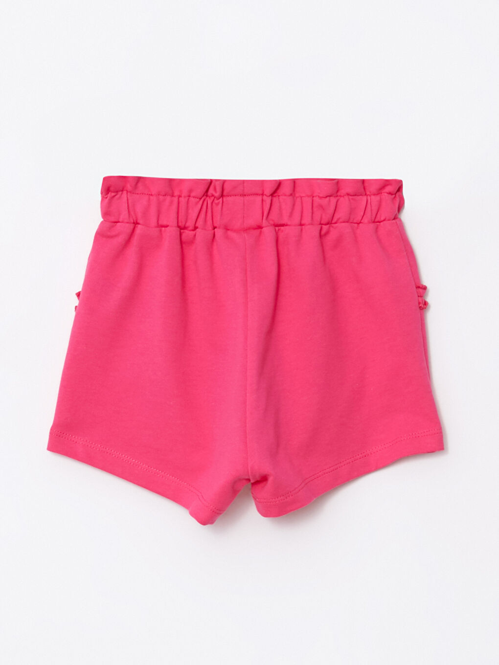 сәби қыздарға арналған серпімді белдікті шолақ шалбар-1