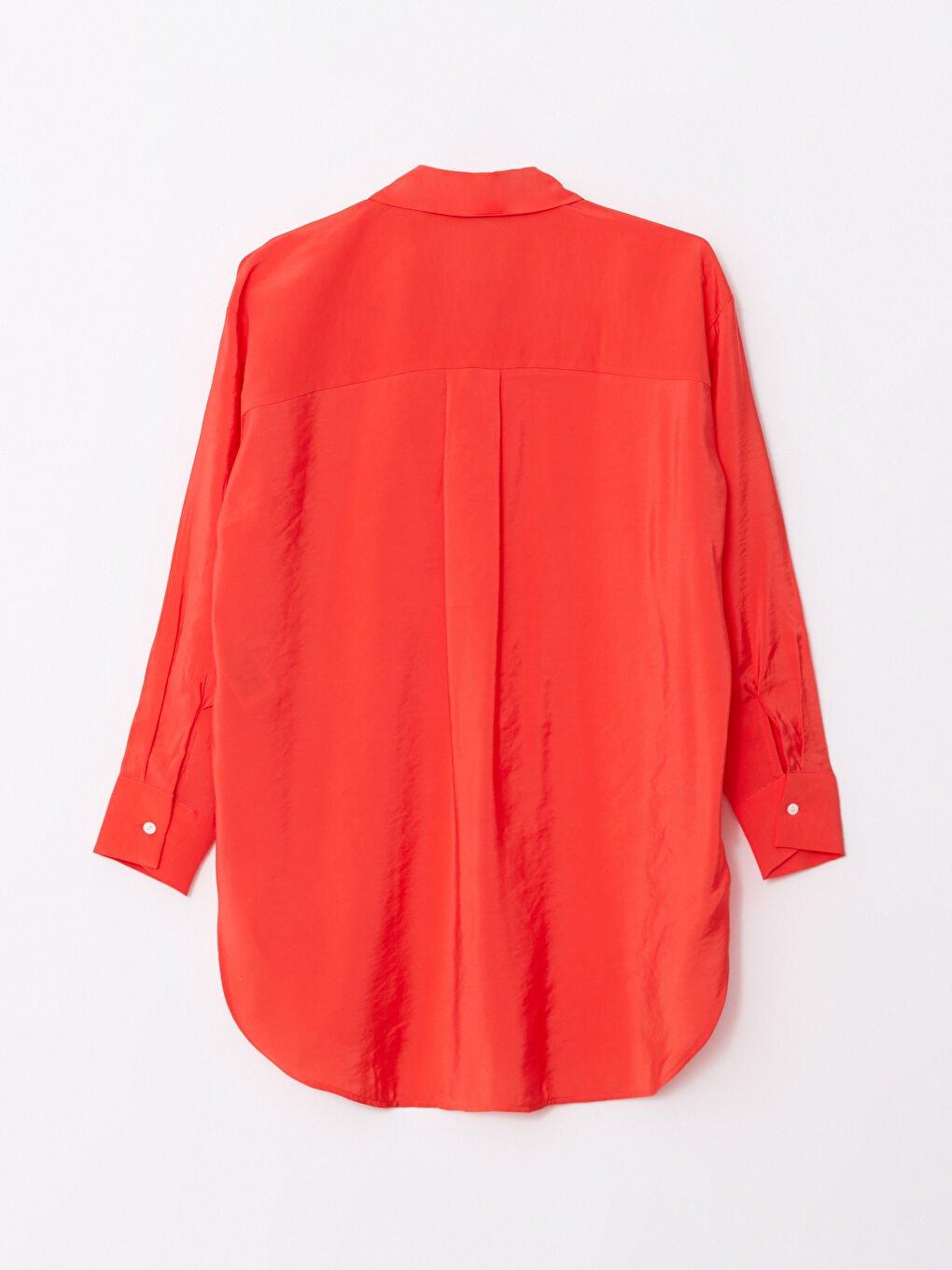 Plain Long Sleeve Women's Shirt Tunic-6