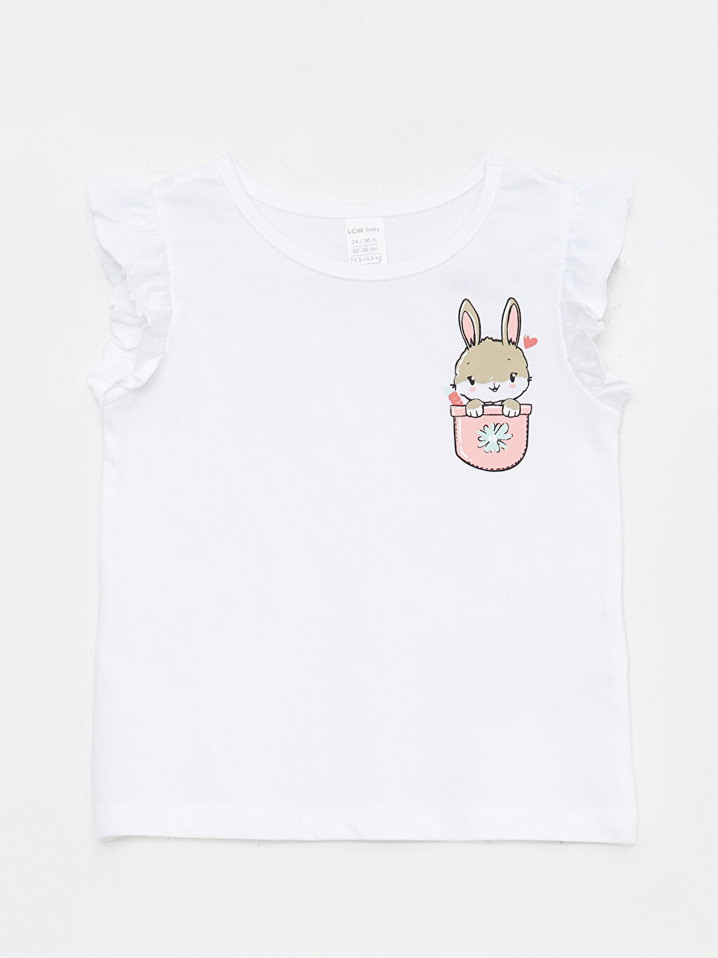 Crew Neck Printed Cotton Baby Girl Athlete 2 Pieces-2