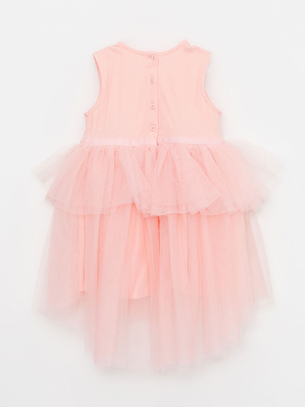 LCW baby Bisiklet Yaka Kız Bebek Elbise -S2LI64Z1-QWH