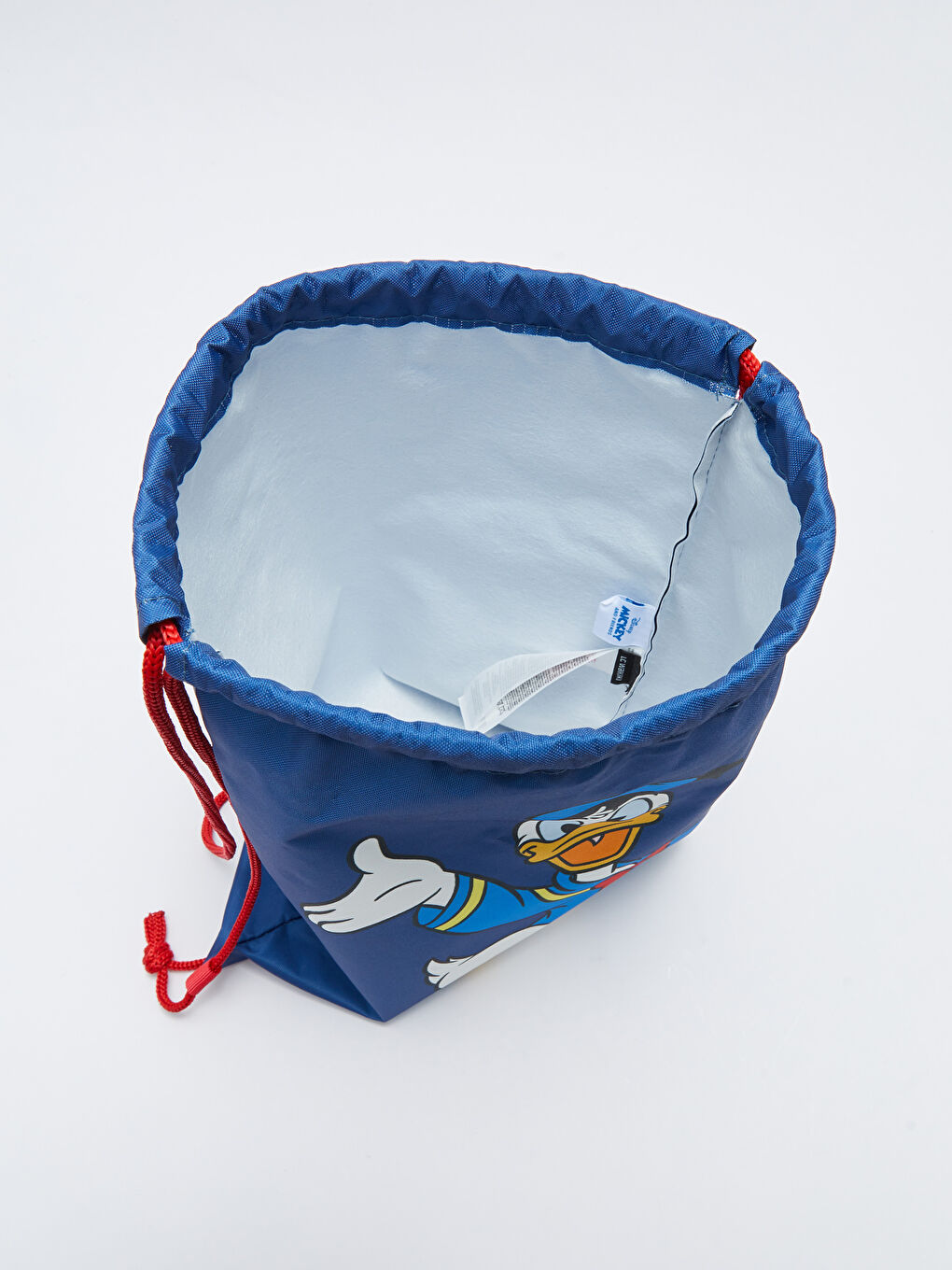 Mavi Donald Duck Lisanslı Büzgülü Erkek Çocuk Spor Çantası-3