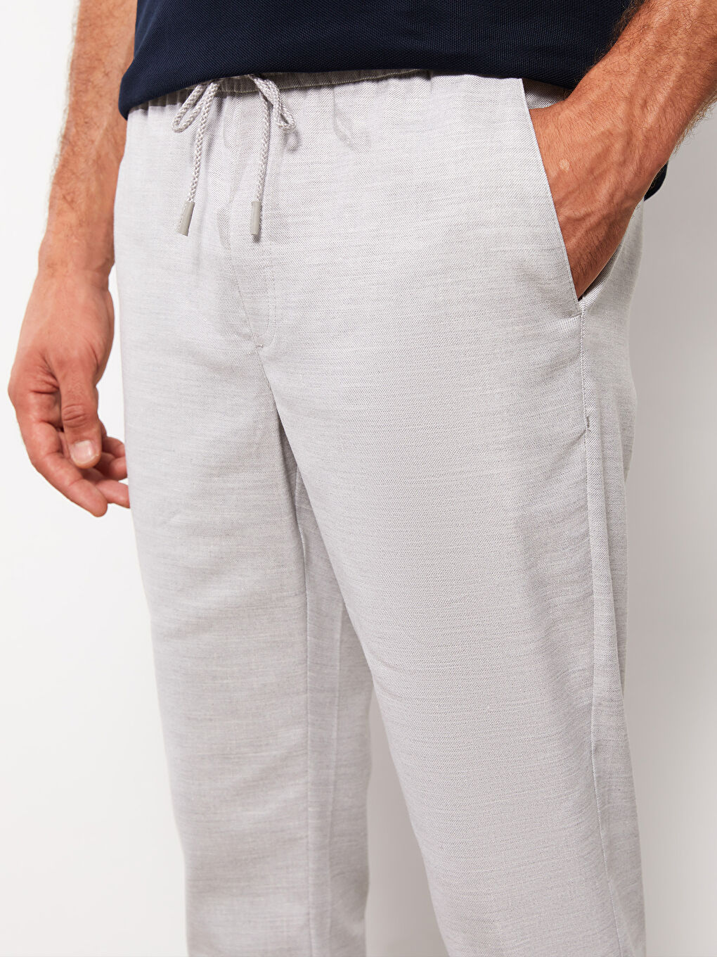Leinenhose Für Herren Mit Standard-Passform-6