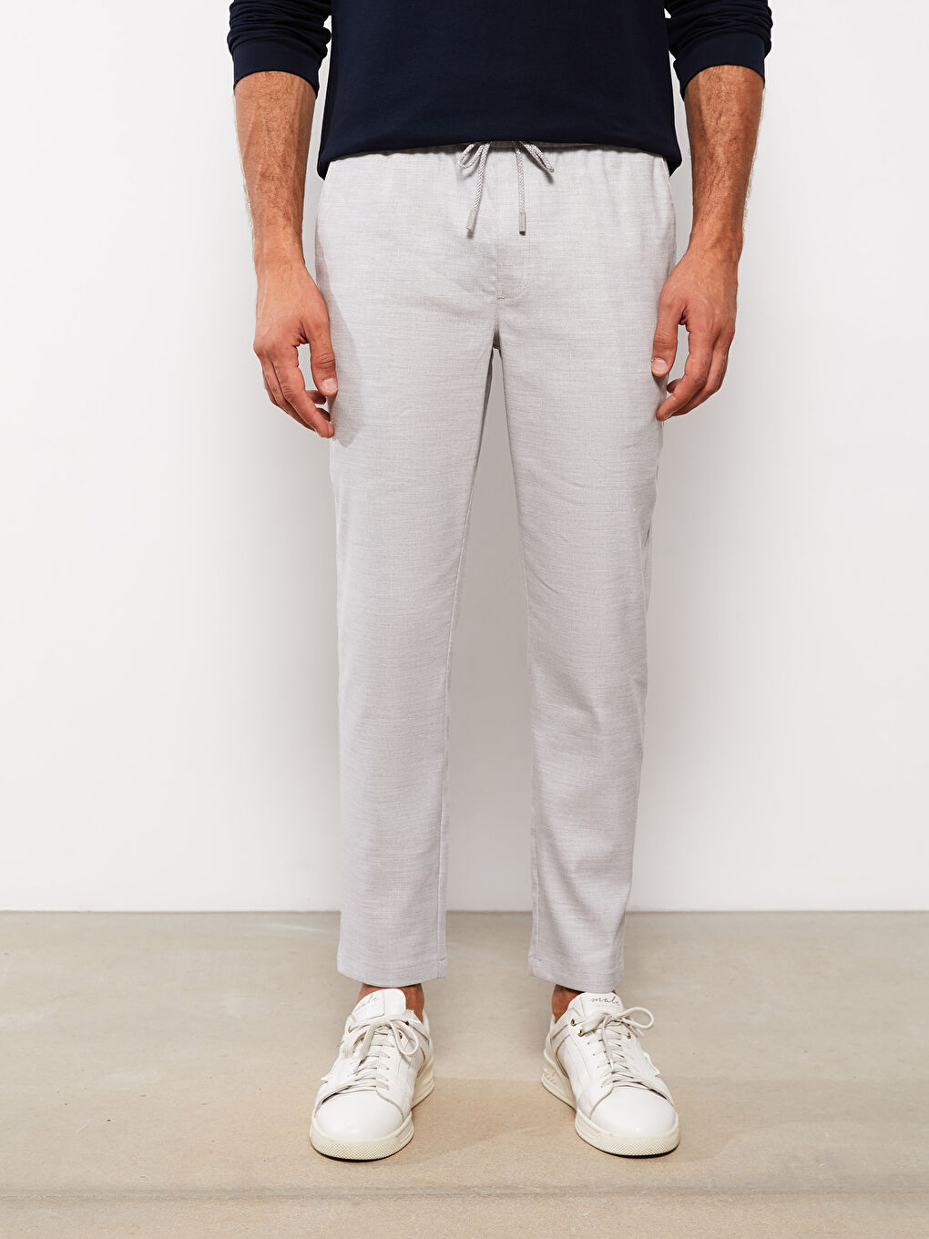 Leinenhose Für Herren Mit Standard-Passform-7