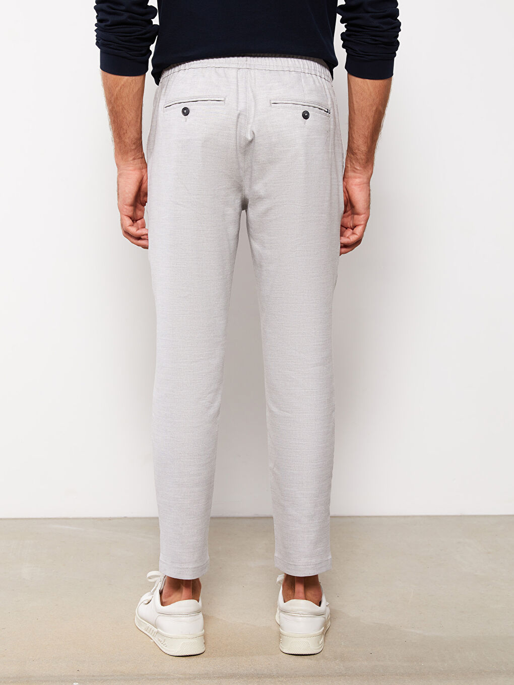 Leinenhose Für Herren Mit Standard-Passform-8