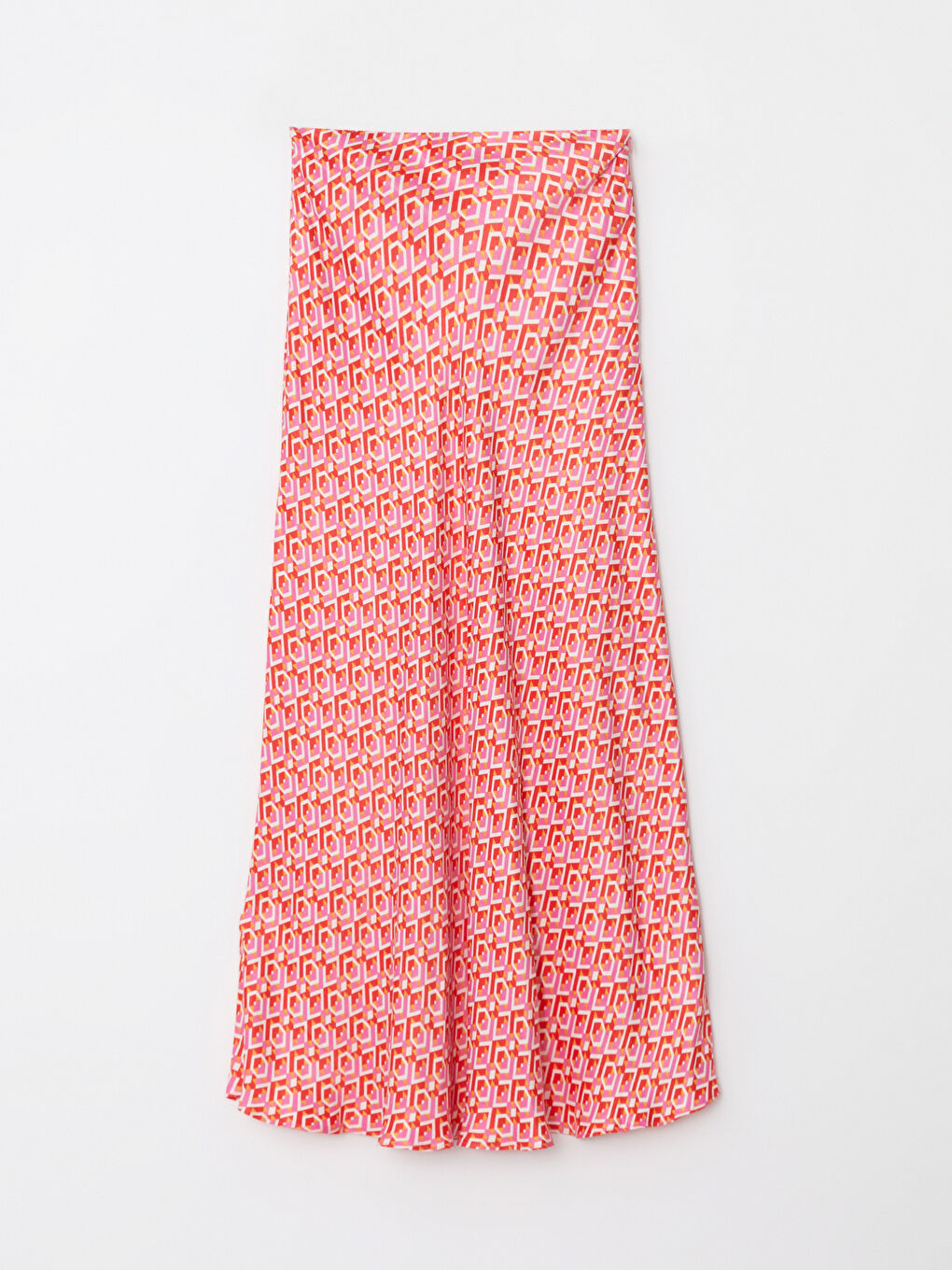 Fustă Confortabilă Cu Model Din Vâscoză Pentru Femei-5