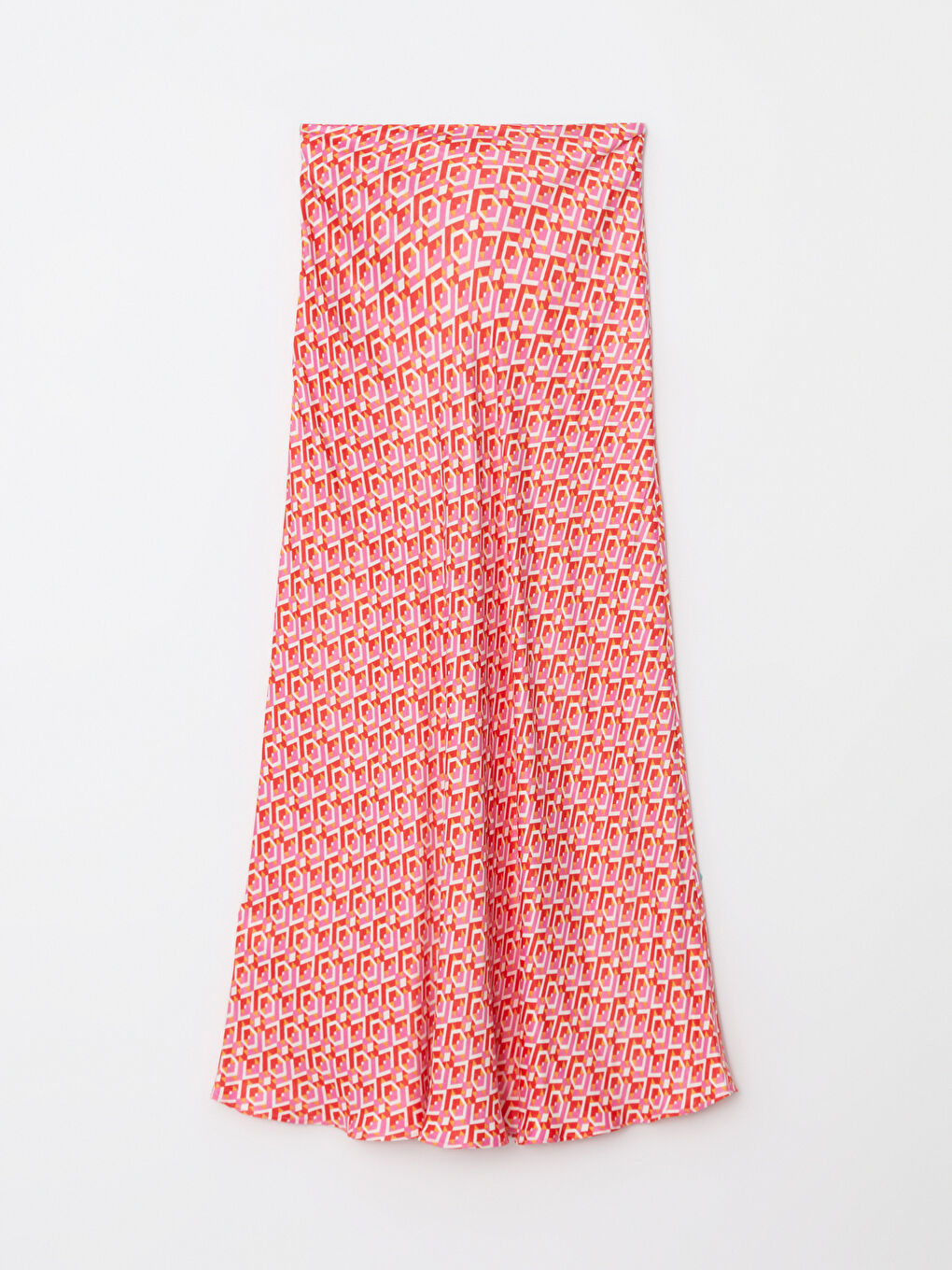 Fustă Confortabilă Cu Model Din Vâscoză Pentru Femei-6