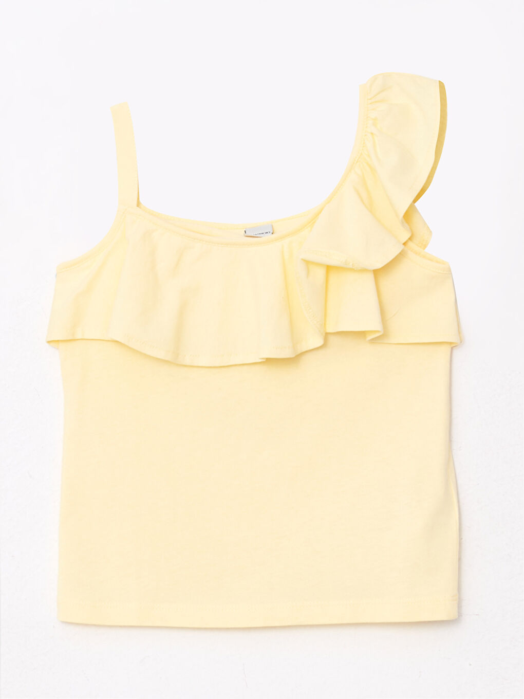 Basic Frill Detailed Cotton Girls' Athlete -S2LN13Z4-FTK