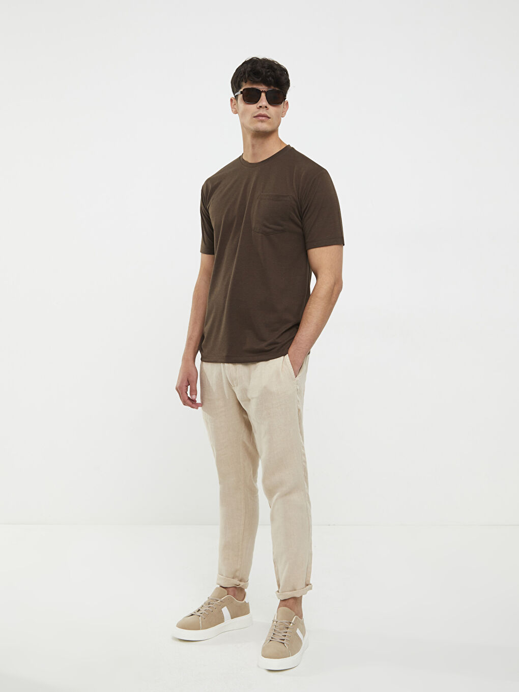 Crew Neck Jersey Men's T-Shirt