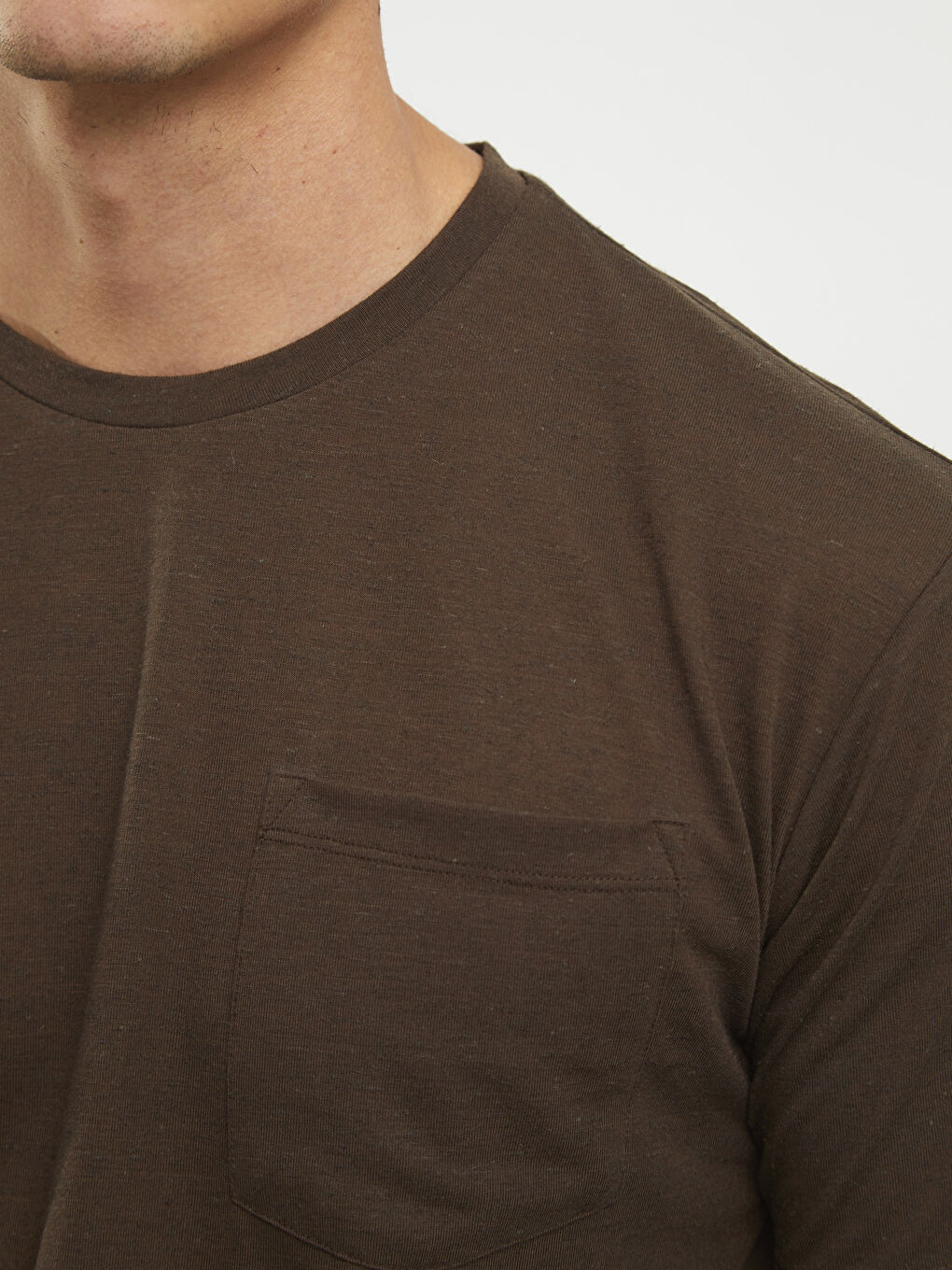Crew Neck Jersey Men's T-Shirt-3