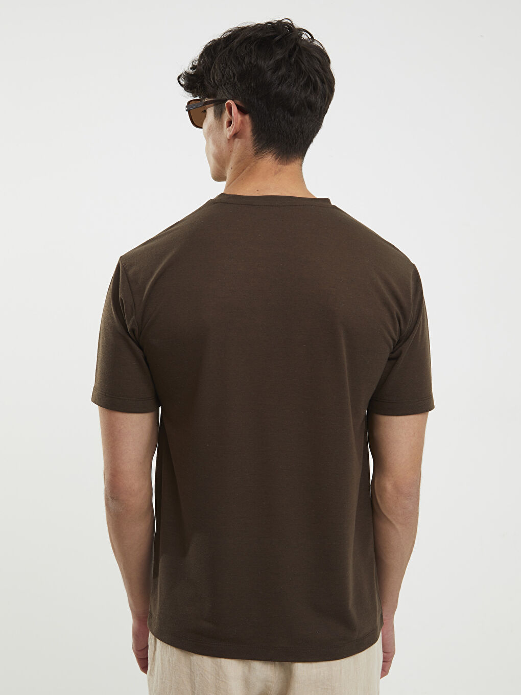 Crew Neck Jersey Men's T-Shirt-4