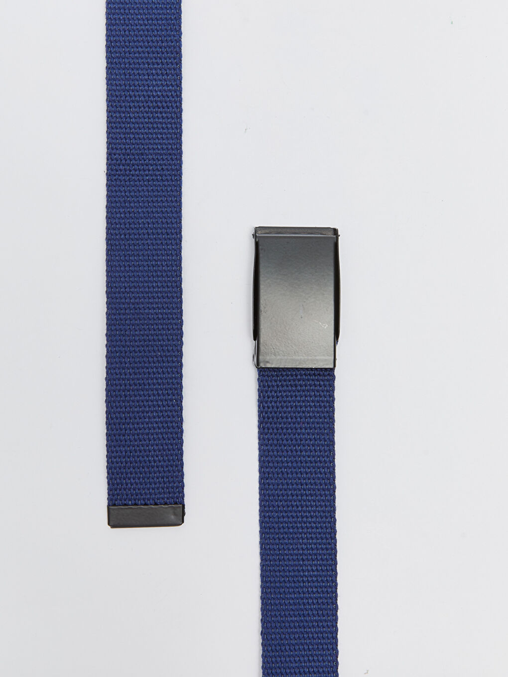 Lacivert Kalın Erkek Çocuk Dokuma Kemer-1