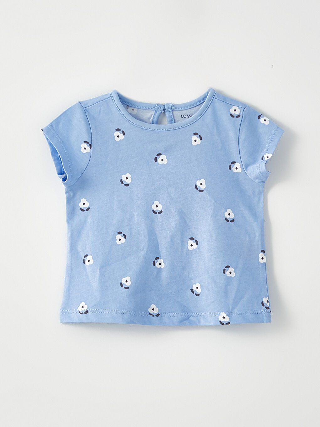 T-shirt et Leggings Imprimés à Manches Courtes Col Rond pour Bébé Fille - Lot de 4 Pièces-1