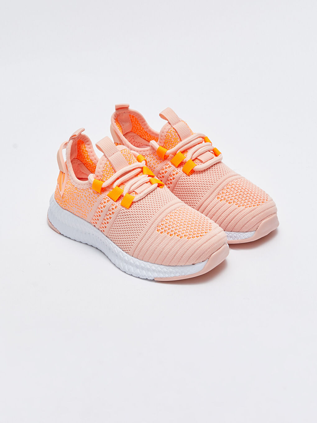 Pembe Bağcıklı Kız Çocuk Aktif Spor Ayakkabı
