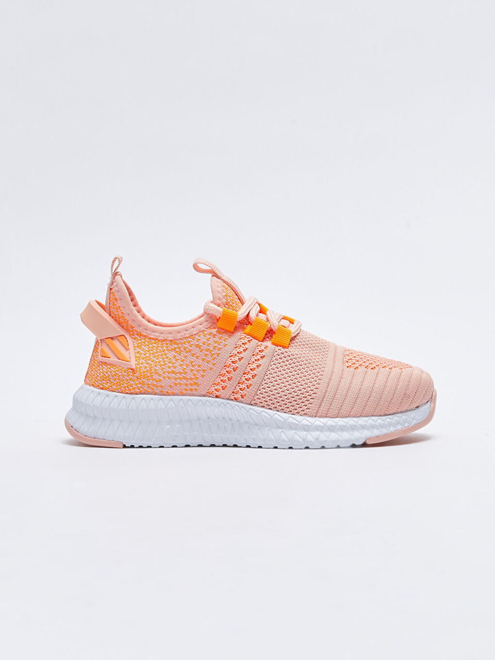 Pembe Bağcıklı Kız Çocuk Aktif Spor Ayakkabı-1