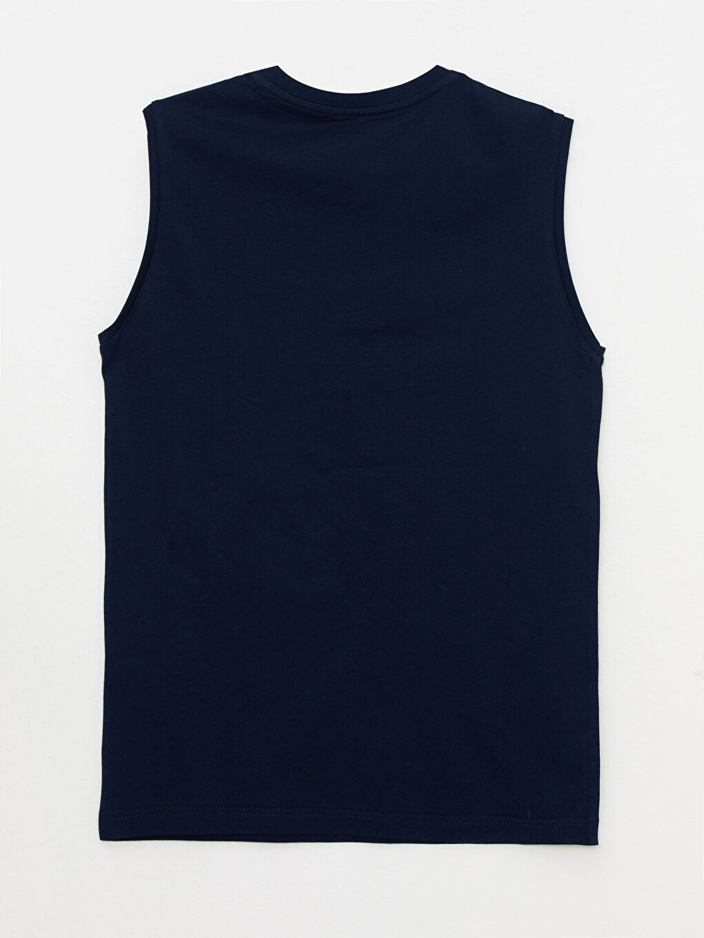 Crew Neck Printed Men's Sleeveless T-Shirt-7
