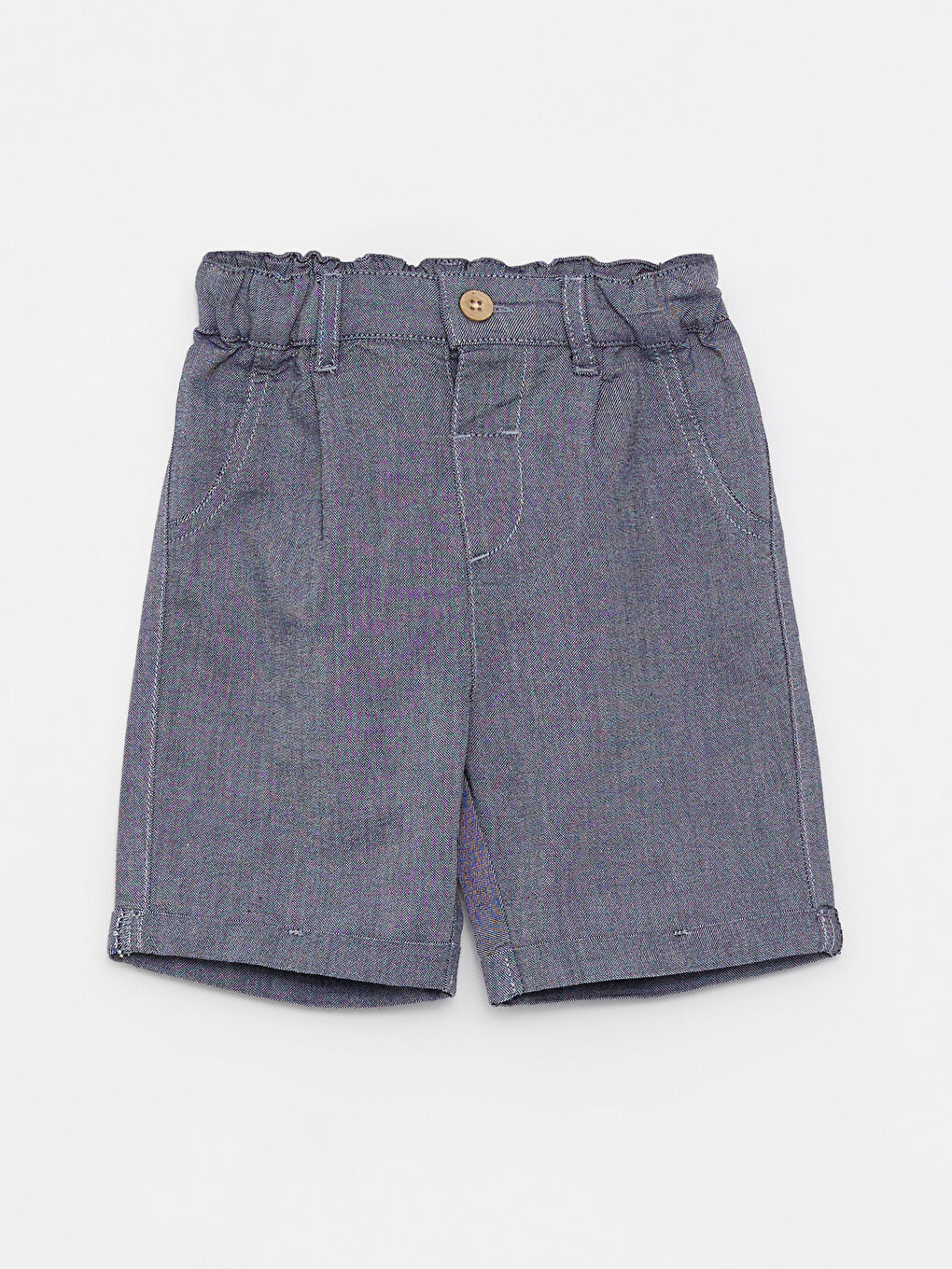 მრგვალი საყელო მოკლე სახელო ძირითადი ბავშვის ბიჭებისთვის მაისური და შორტი 2 შეკვრა კომპლექტი-2