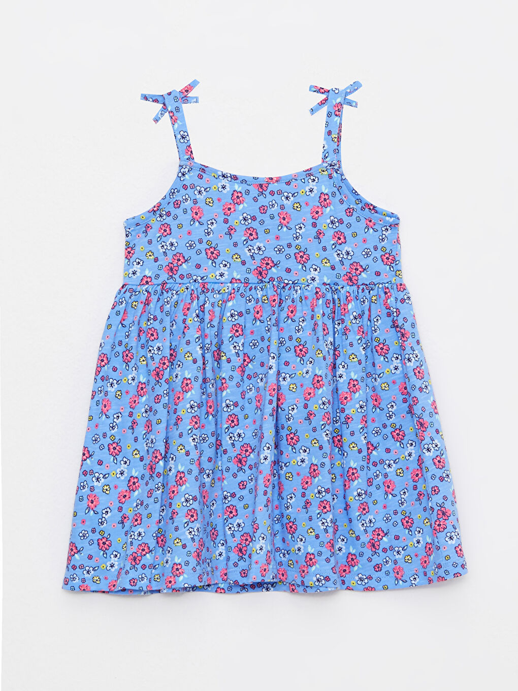 LCW baby Square Collar Sleeveless Printed Baby Girls' Dress -S2LS75Z1-LQQ