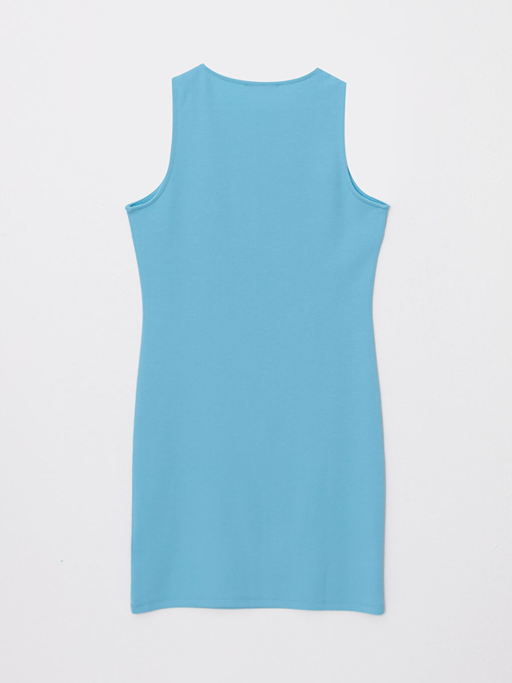 Women's Crew Neck Straight Sleeveless Bodycon Dress -S2LT62Z8-JSX