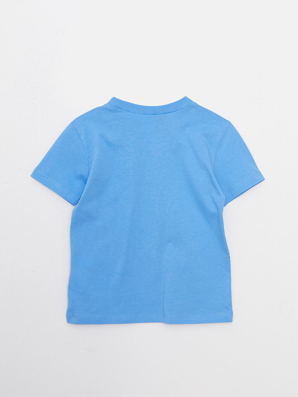قميص طفل صغير قطن مطبوع مارفل كم قصير كول مدور-1