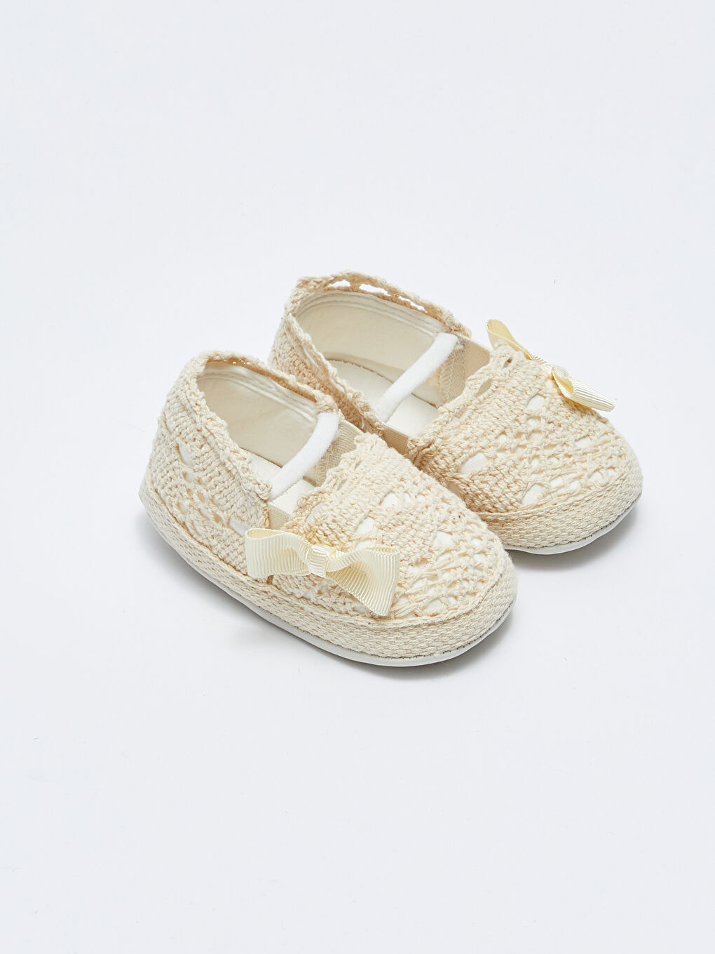 Schleifen-Detailierte Baby Mädchen Vor-Kleinkind Espadrilles Schuhe