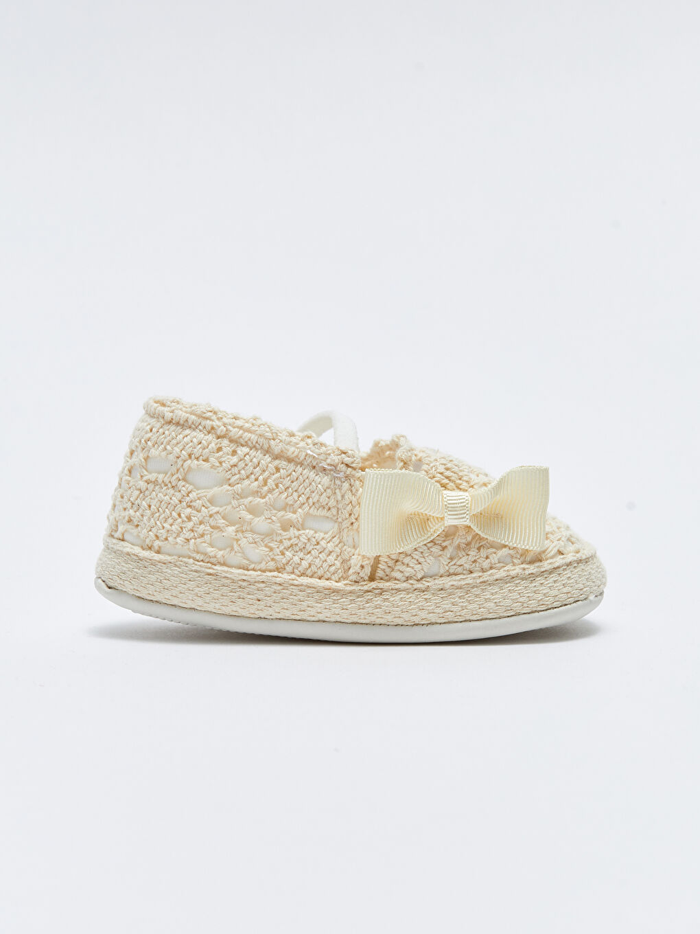 Schleifen-Detailierte Baby Mädchen Vor-Kleinkind Espadrilles Schuhe-2