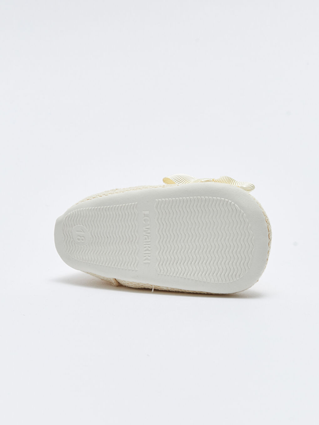 Schleifen-Detailierte Baby Mädchen Vor-Kleinkind Espadrilles Schuhe-3