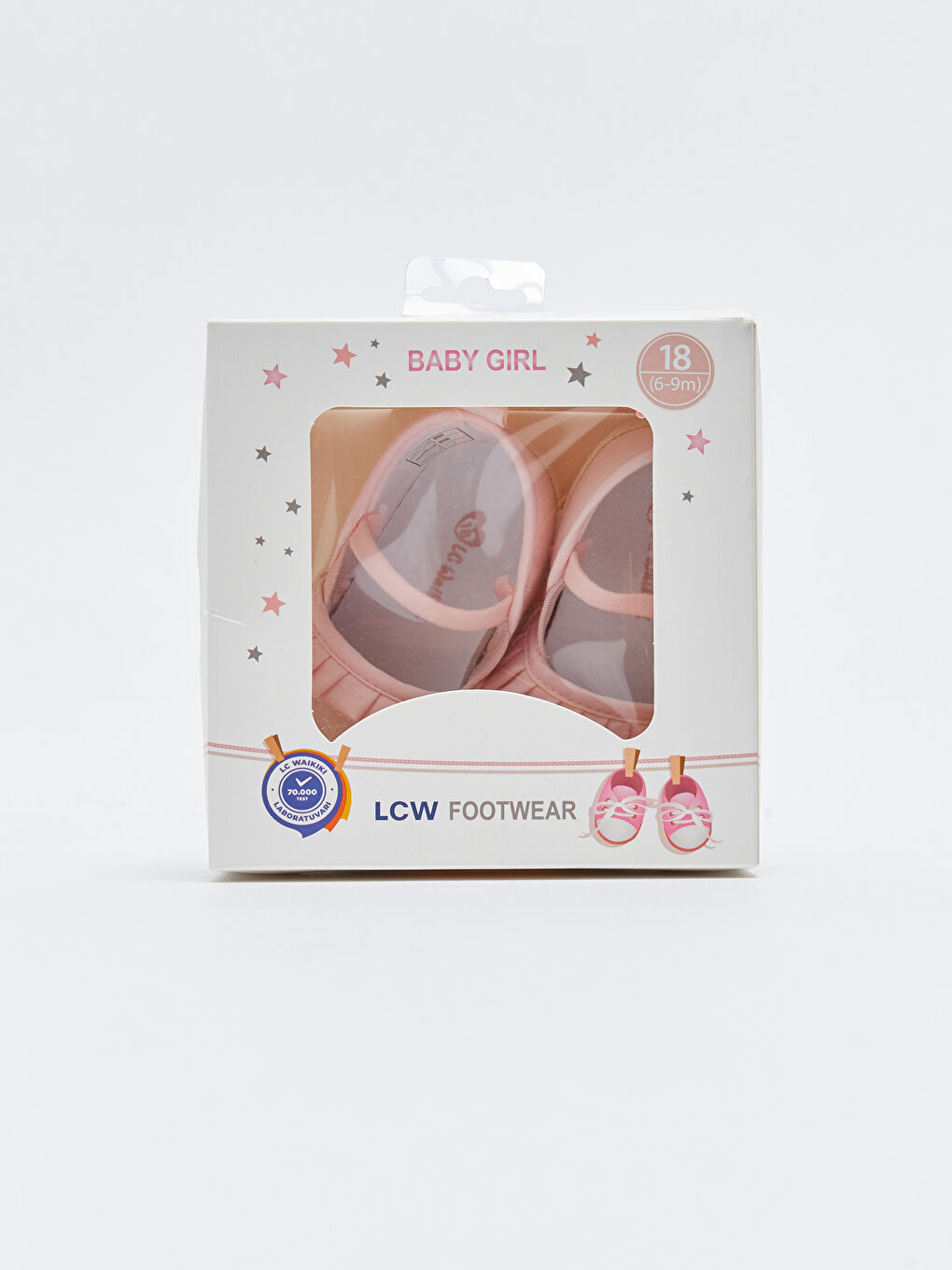 Frill Detailed Baby Girl Pre-Toddler Espadrilles House Shoes-1