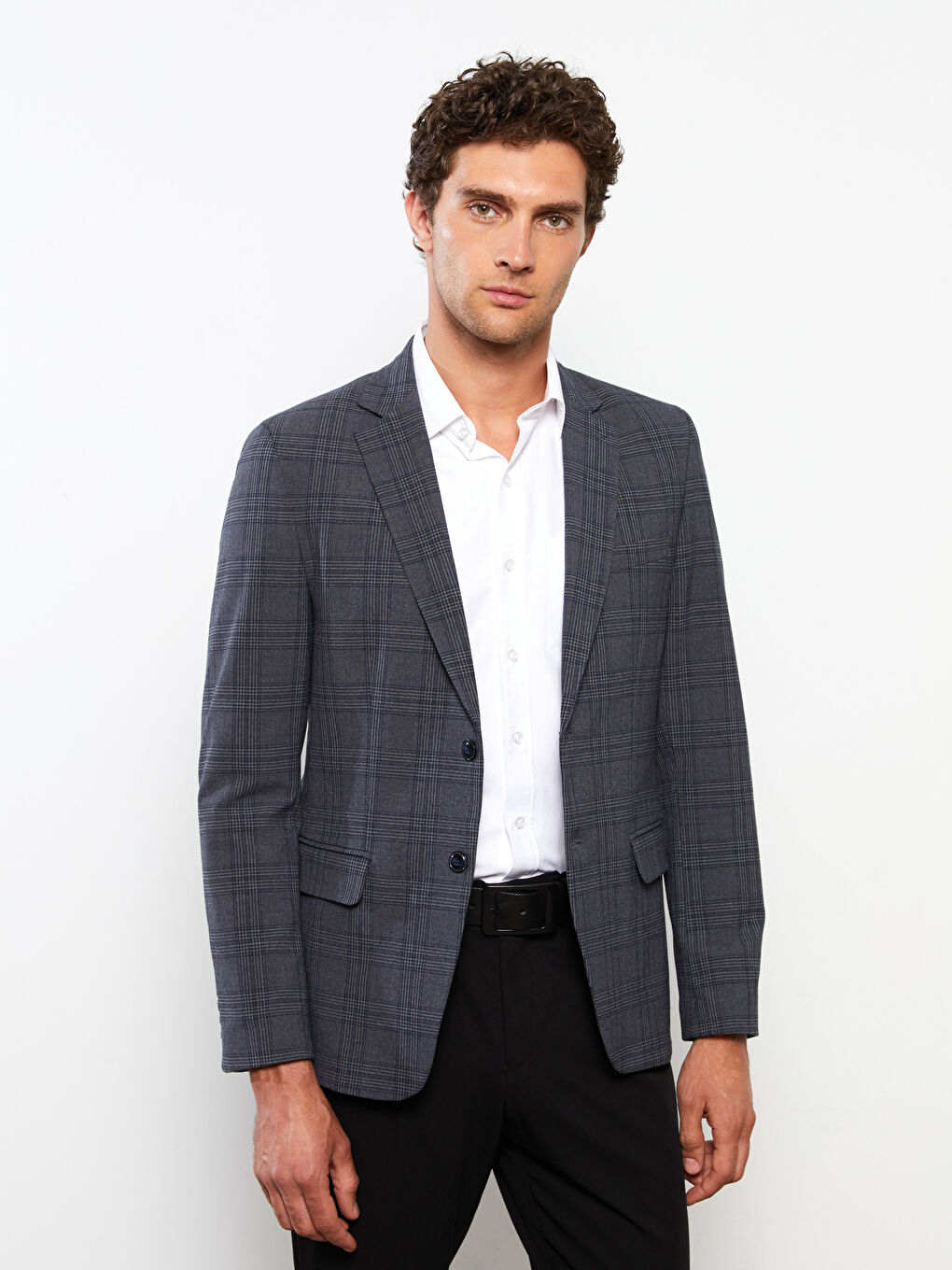 LCWAIKIKI Classic Standard Pattern Textured Men's Blazer Jacket -S2LV01Z8-RFH