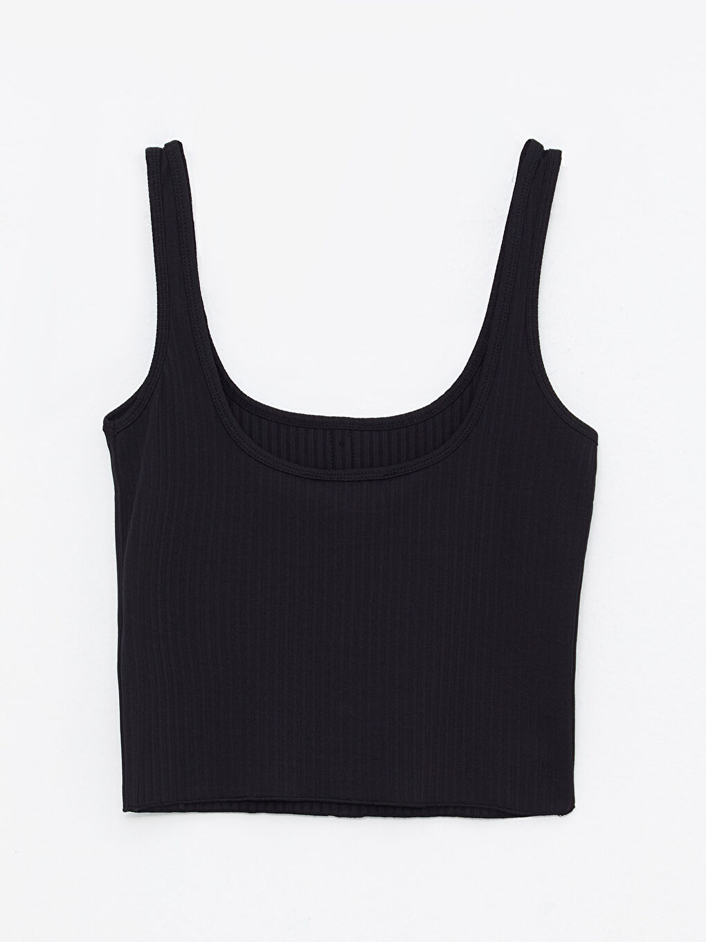 U Neck Plain Strappy Women's Tank Top-6