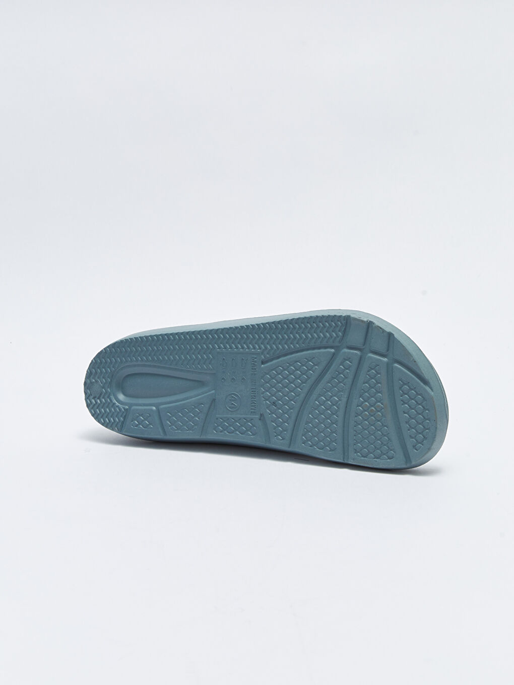 Antrasit Çift Bantlı Toka Detaylı Erkek Terlik-3