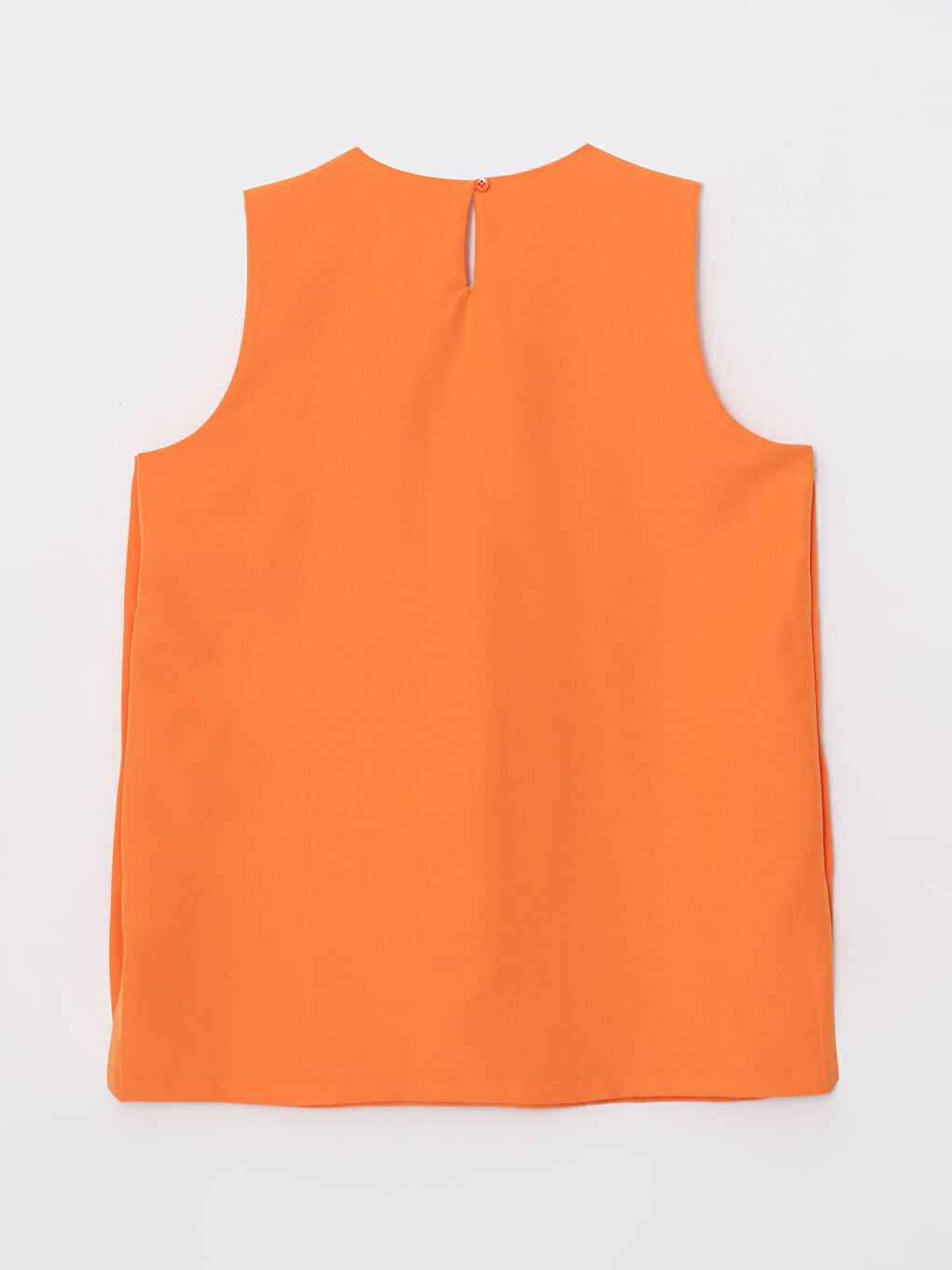 Женская туника с V-образным вырезом, однотонная-6