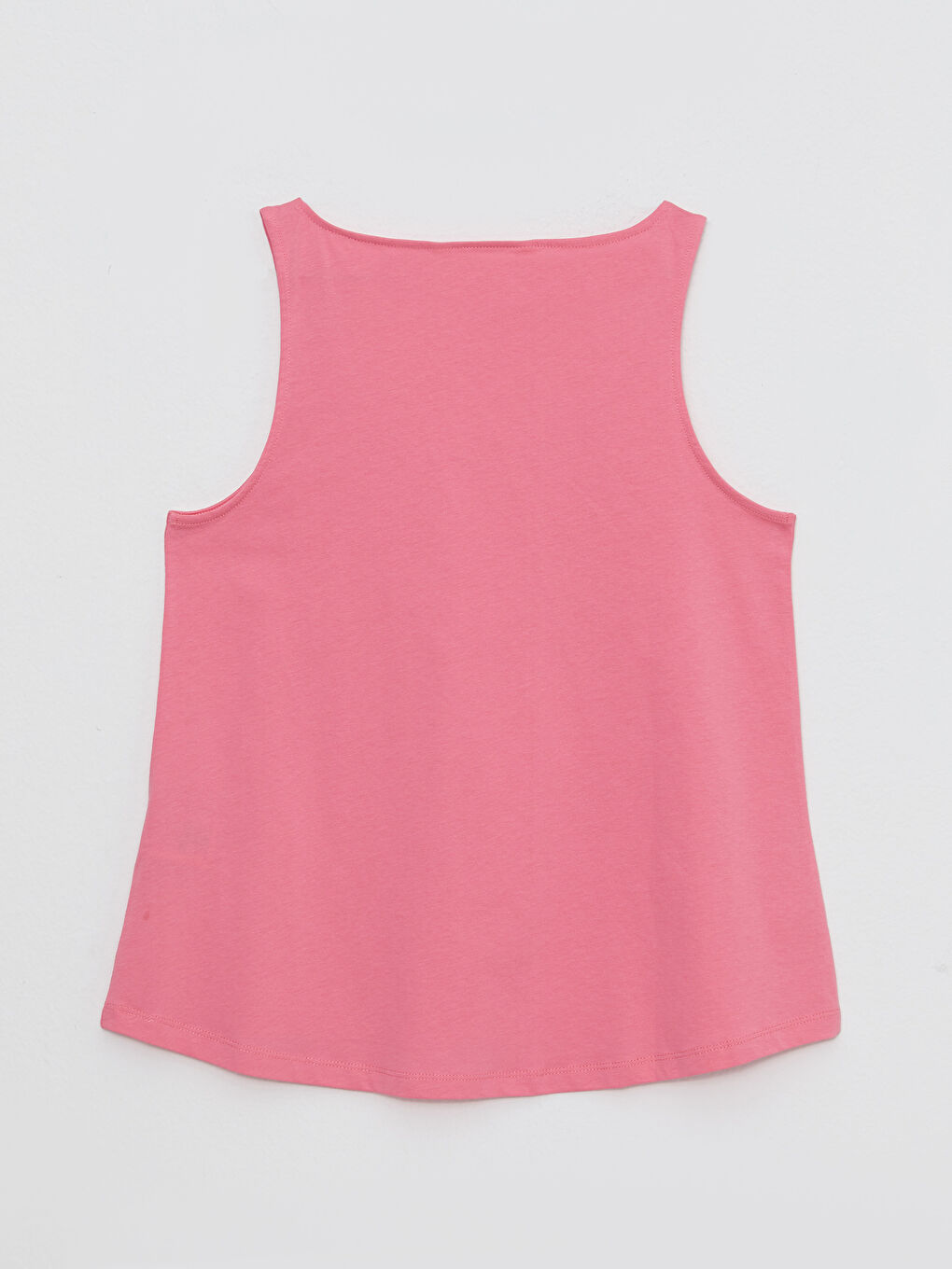 LCW DREAM Women's U-Neck Plain Sleeveless Pajama Top -S2LV81Z8-GUR