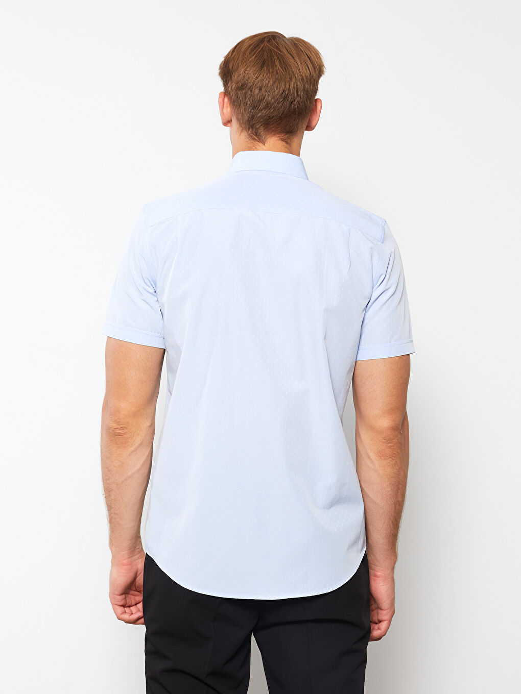 LCWAIKIKI Formal Regular Fit Short Sleeve Men's Shirt -S2LV99Z8-CSV
