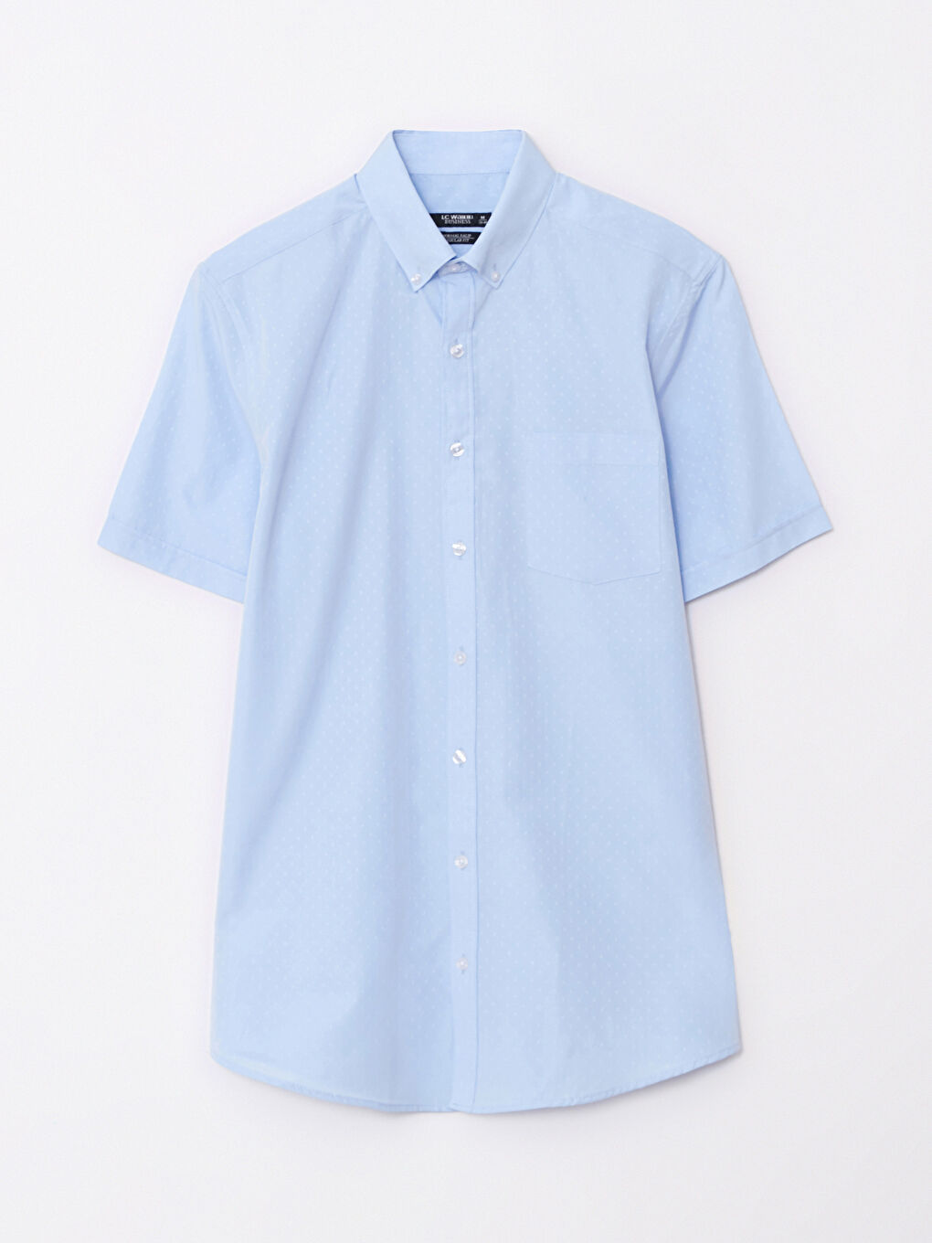 LCWAIKIKI Formal Regular Fit Short Sleeve Men's Shirt -S2LV99Z8-CSV