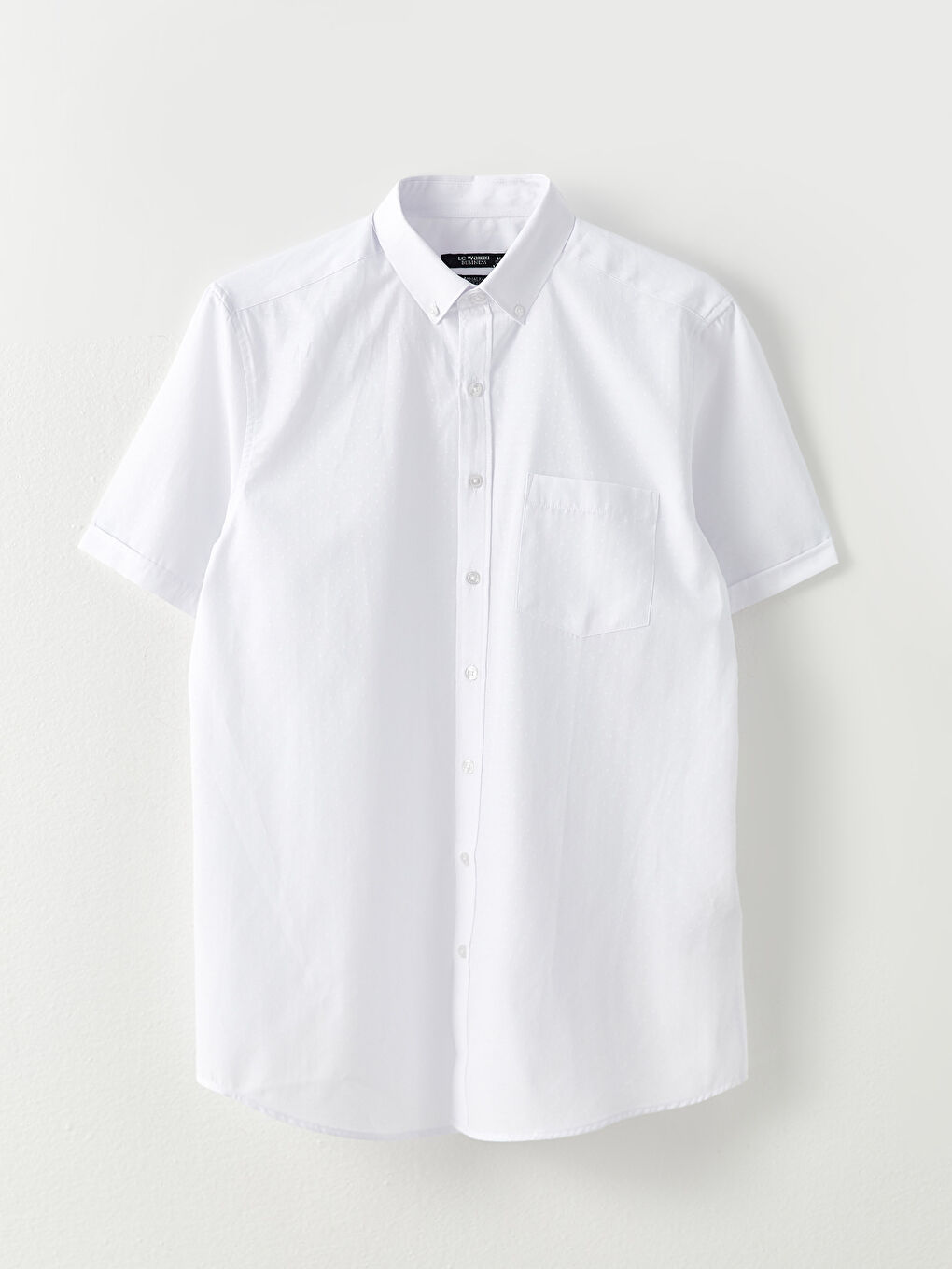 Regular Fit Short Sleeve Men's Shirt-5