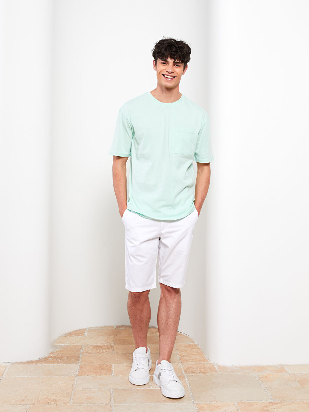 Crew Neck Jersey Men's T-Shirt