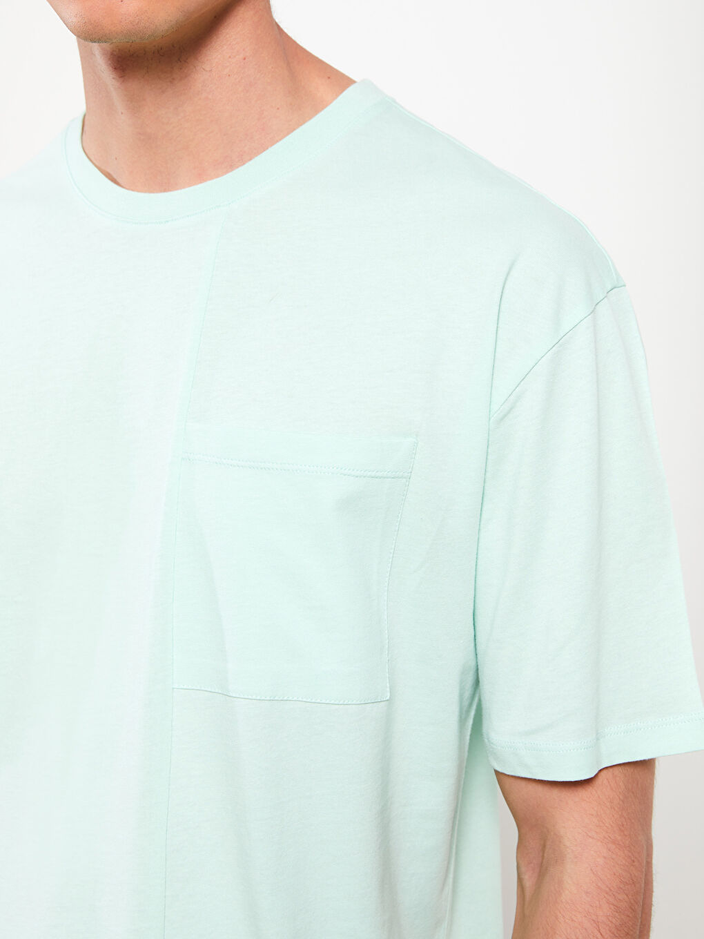 Crew Neck Jersey Men's T-Shirt-3