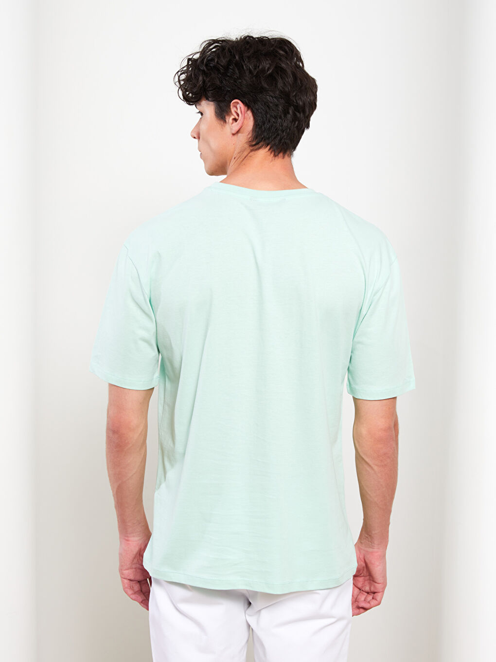 Crew Neck Jersey Men's T-Shirt-4