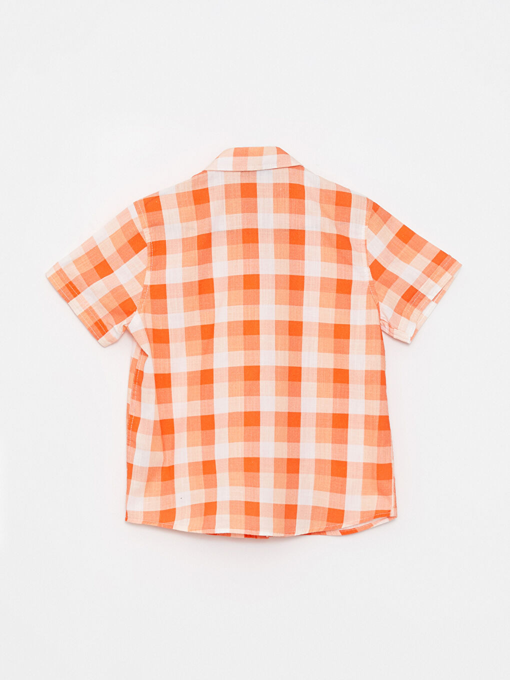 LCW Kids Ekose Kısa Kollu Erkek Çocuk Gömlek -S2M014Z4-LSR