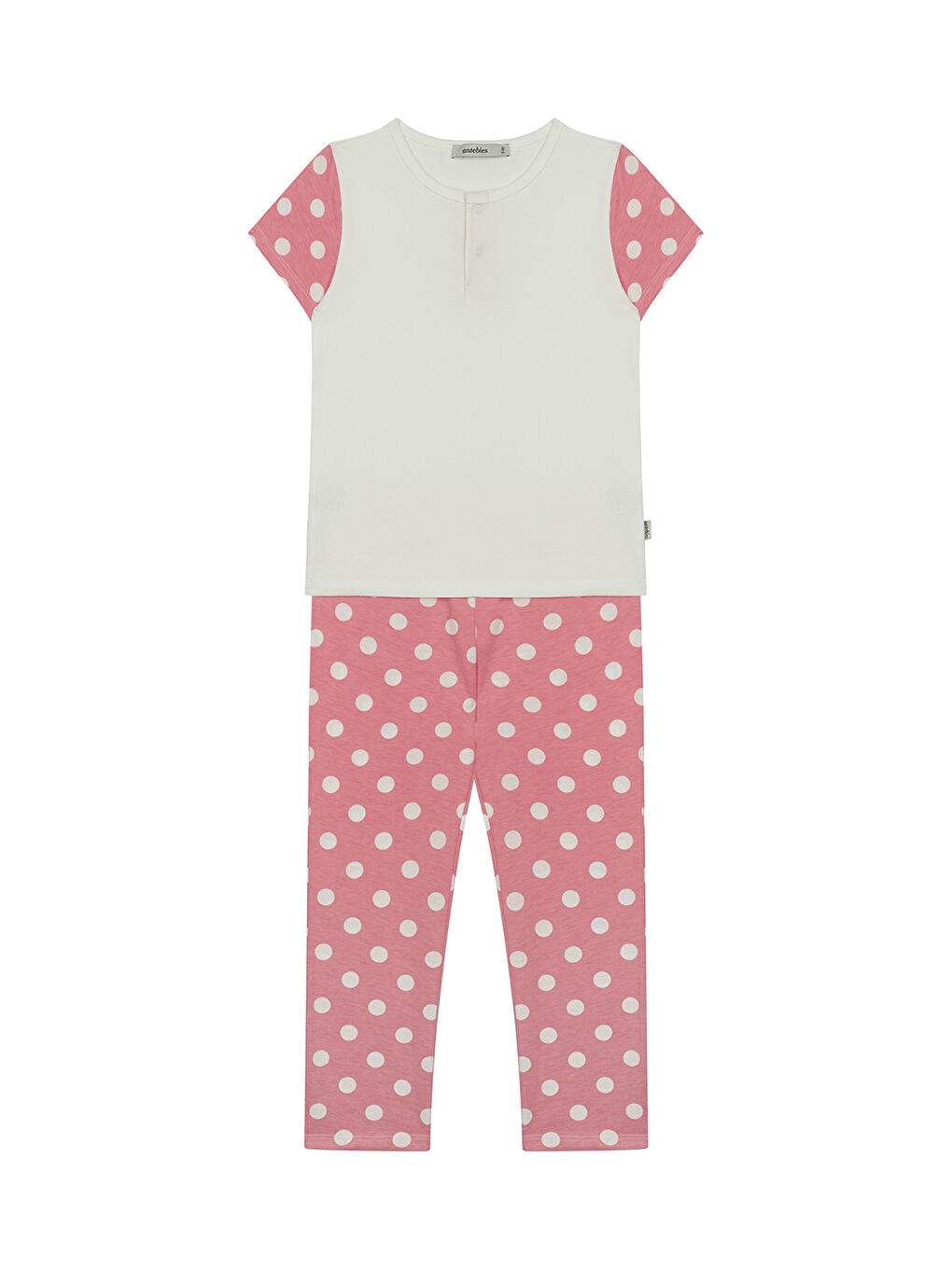 Pembe Kız Çocuk Pijama Takımı-1