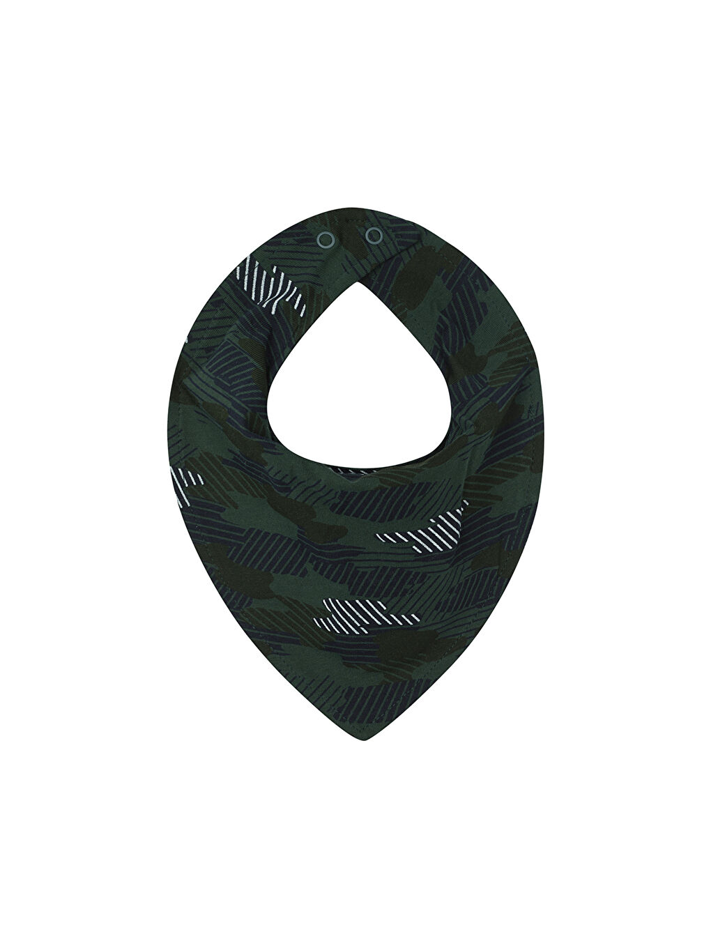 Bisiklet Yaka Baskılı Erkek Bebek Mama Önlüğü