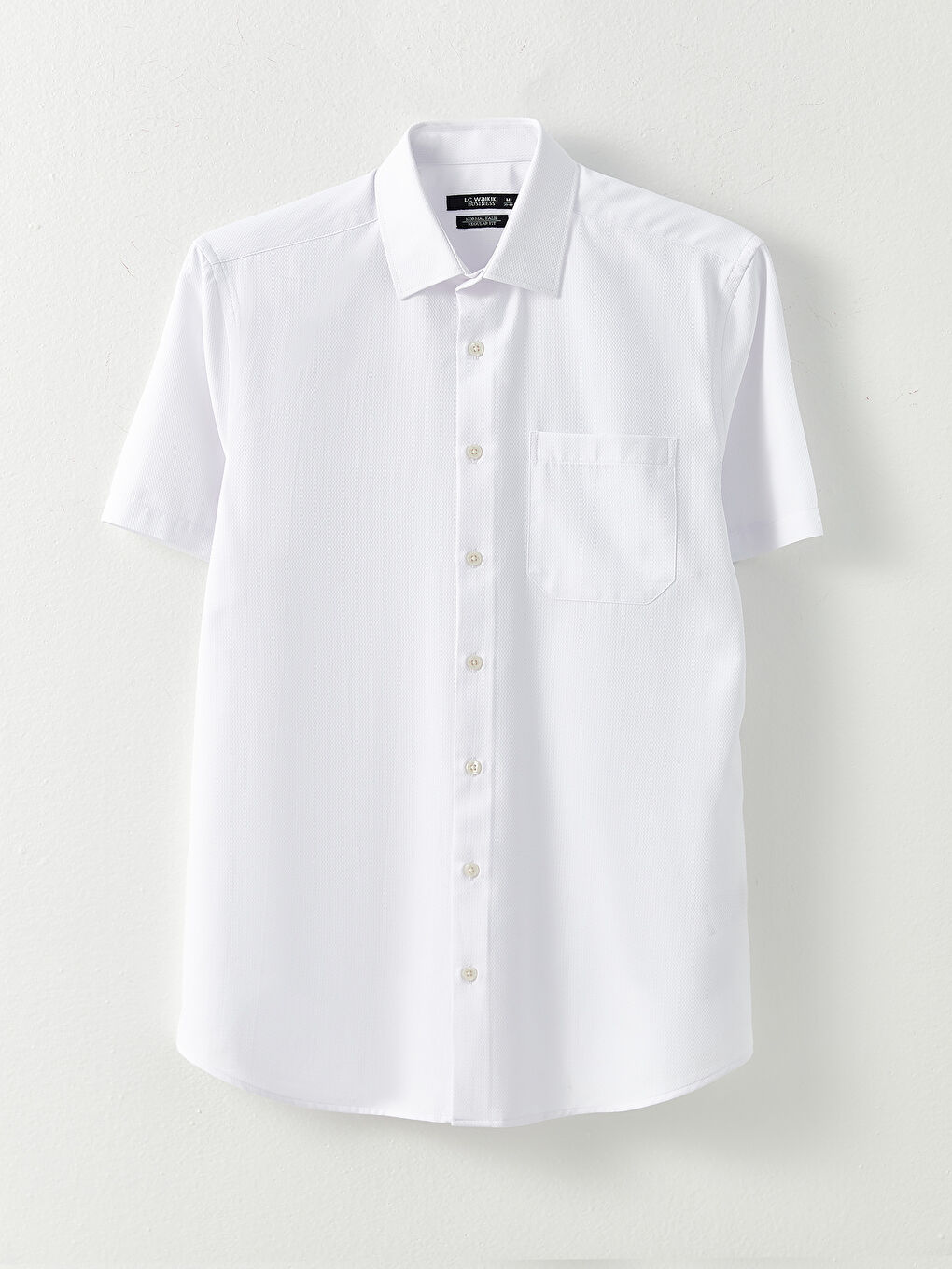Regular Fit Short Sleeve Men's Shirt-5