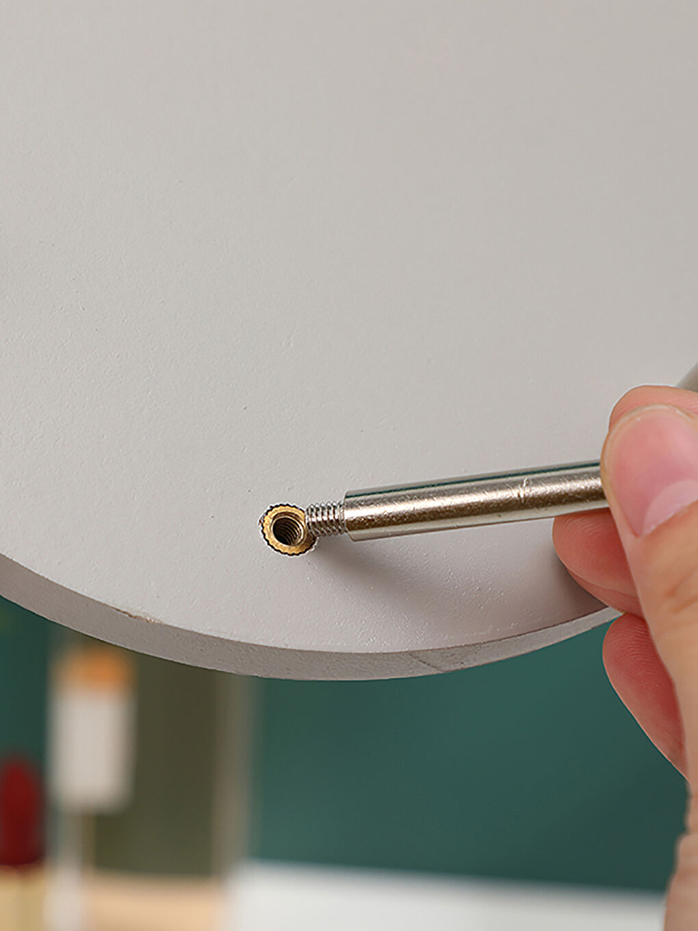 Yoyoso Sevimli Ayı Ahşap Ayna-1