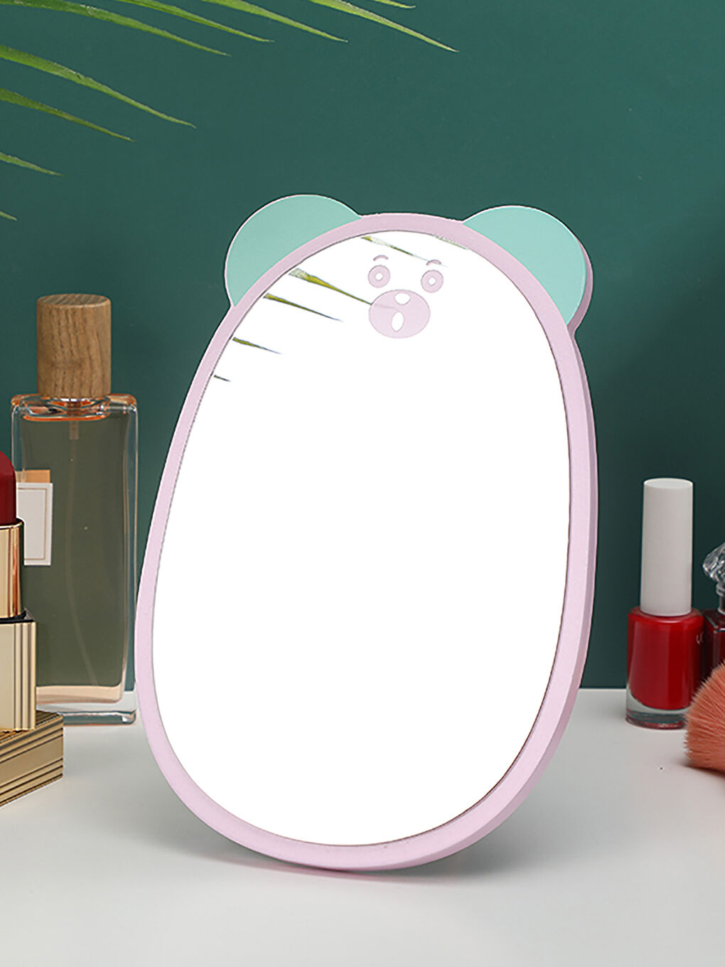 Yoyoso Sevimli Ayı Ahşap Ayna-2