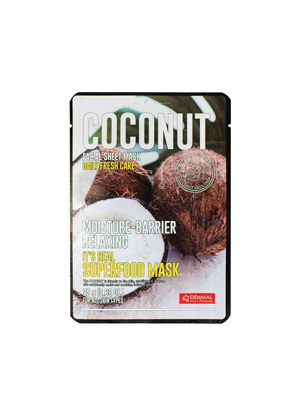 Hindistan Cevizi Yatıştırıcı Yüz Maskesi