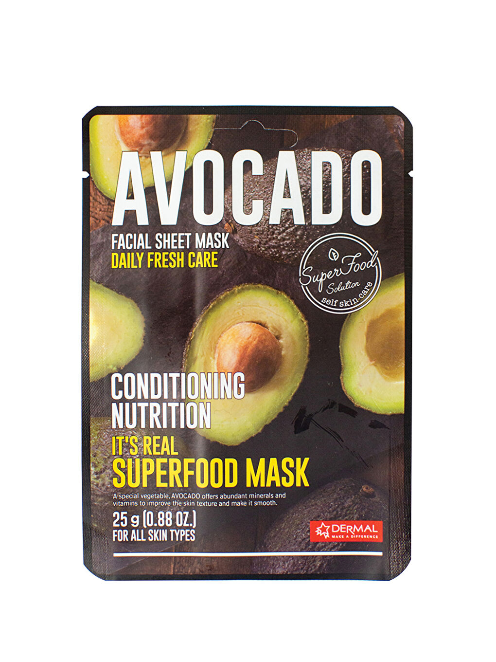 Avokado Pürüzsüzleştirici Yüz Maskesi